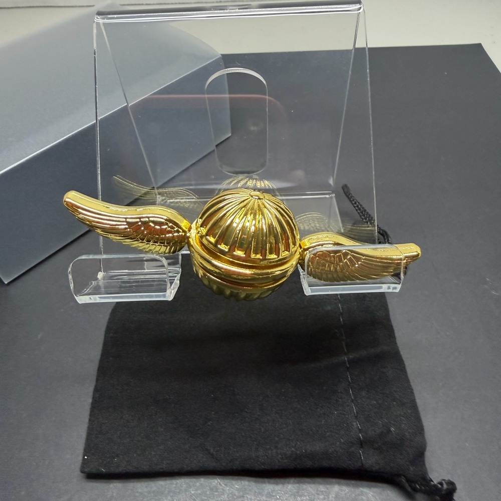 HARRY POTTER GOLDEN SNITCH QUIDDITCH BALL | FIDGET SPINNER | COLOR GOLD